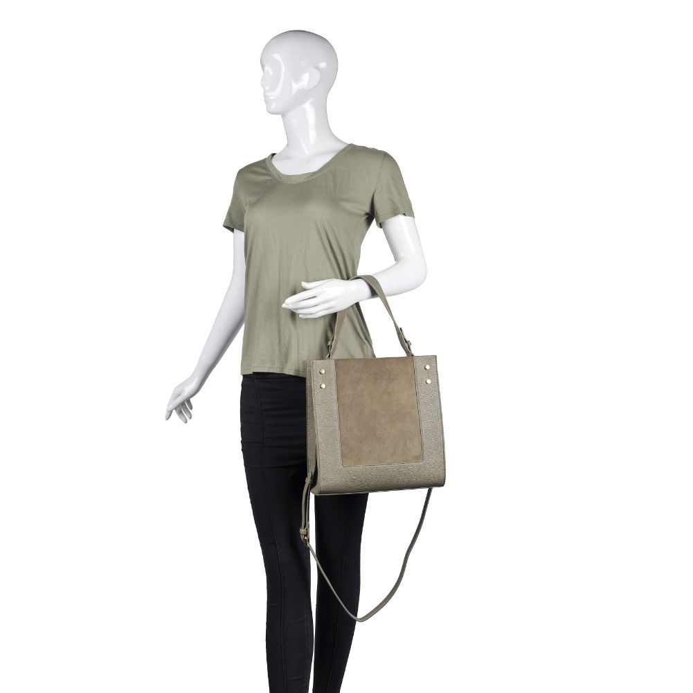 Product Image of Moda Luxe Brooke Tote 842017120698 View 5 | Olive
