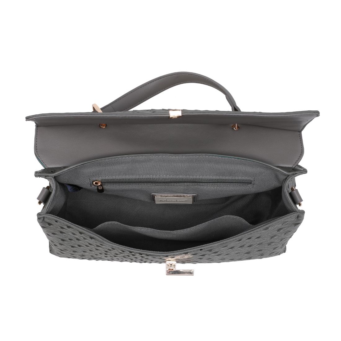 Moda Luxe Beatrice Satchel 842017143338 View 4 | Grey