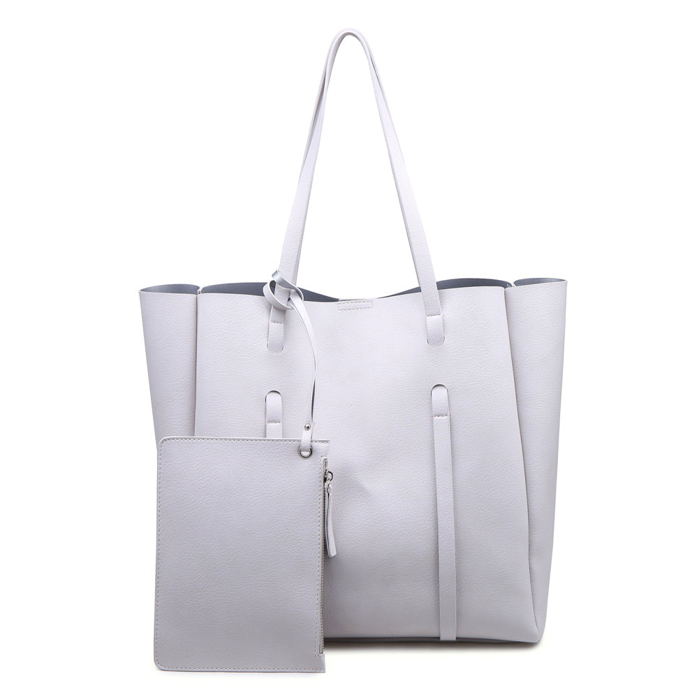 Product Image of Moda Luxe Khloe Tote 842017114512 View 1 | Bone