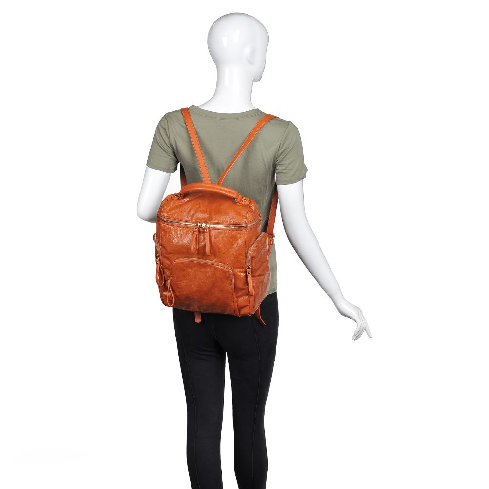 Product Image of Moda Luxe Sahara Backpack 842017122968 View 5 | Tan