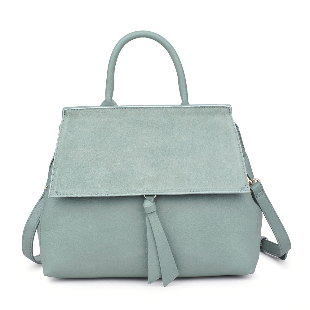 Product Image of Moda Luxe Clare Satchel 842017118336 View 1 | Seafoam