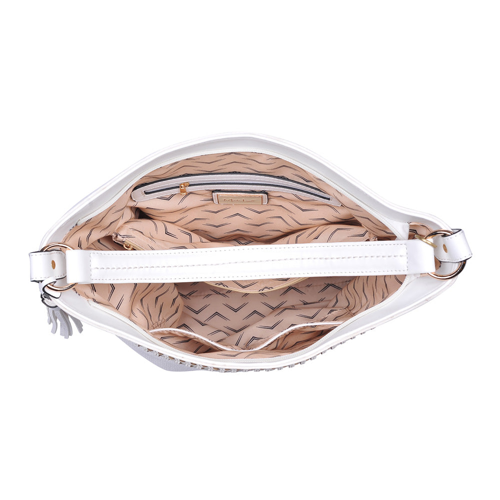Product Image of Moda Luxe Colombia Hobo 842017118459 View 4 | White