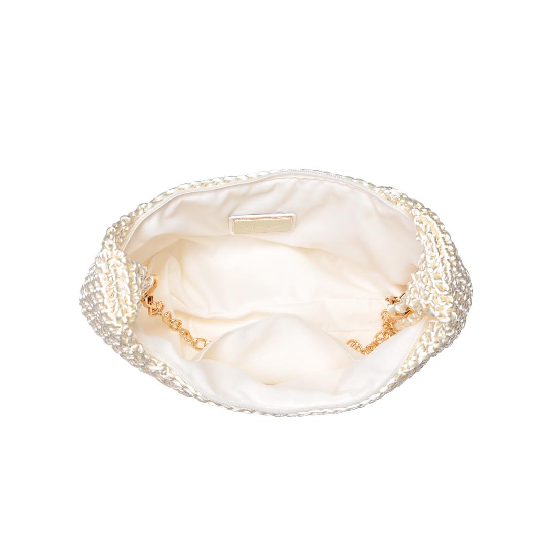 Product Image of Moda Luxe Soraya Shoulder Bag 842017137917 View 8 | Ivory