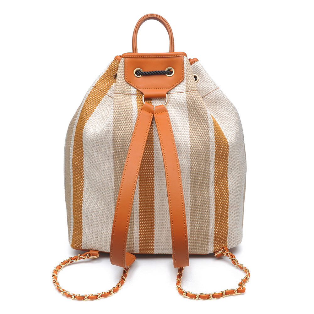 Product Image of Moda Luxe Malaga Backpack 842017112310 View 3 | Tan