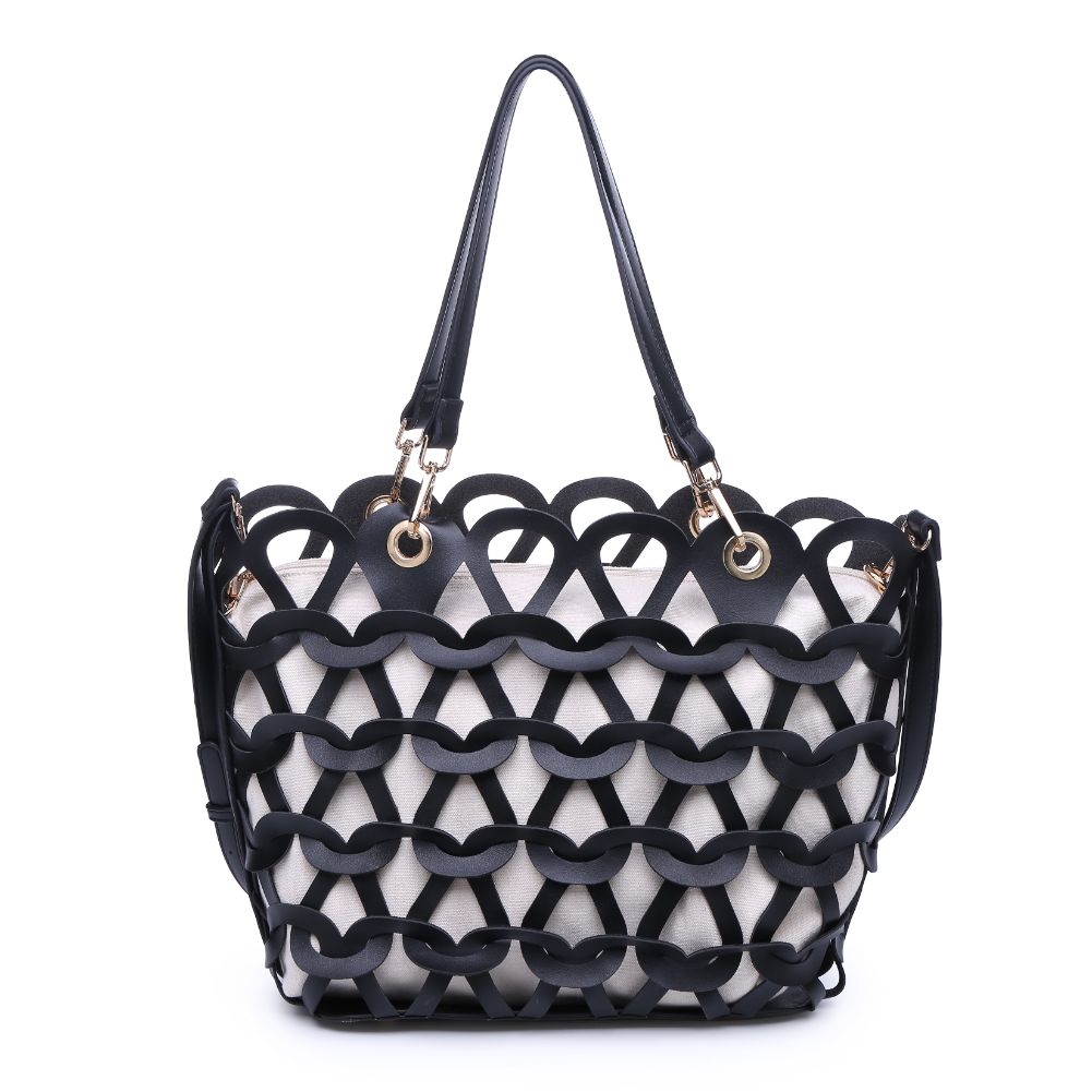Product Image of Moda Luxe Paige Tote 842017119784 View 7 | Black
