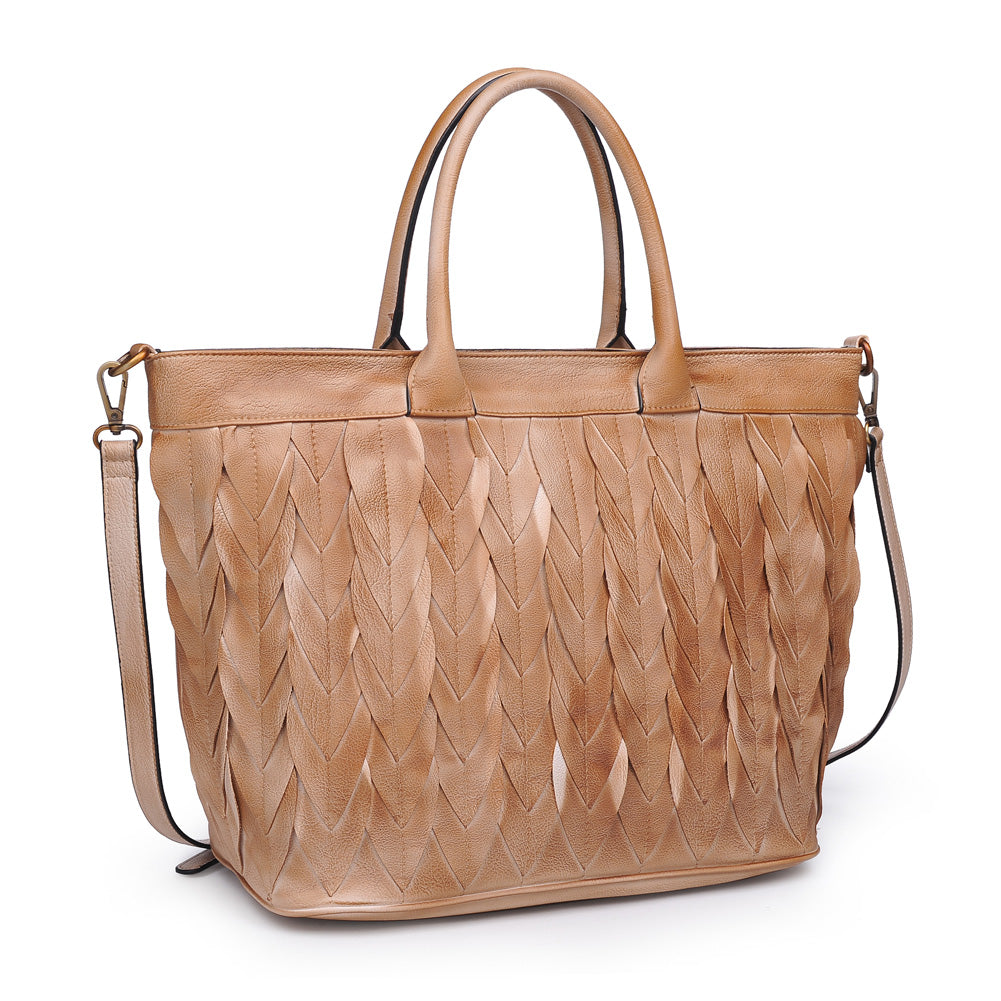 Product Image of Moda Luxe Rosa Satchel 842017119302 View 2 | Tan