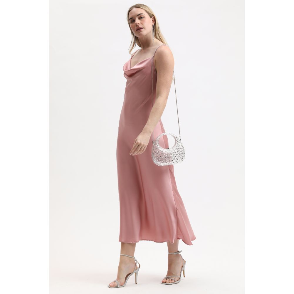 Woman wearing Clear Sol and Selene Vianca Evening Bag 842017133964 View 4 | Clear