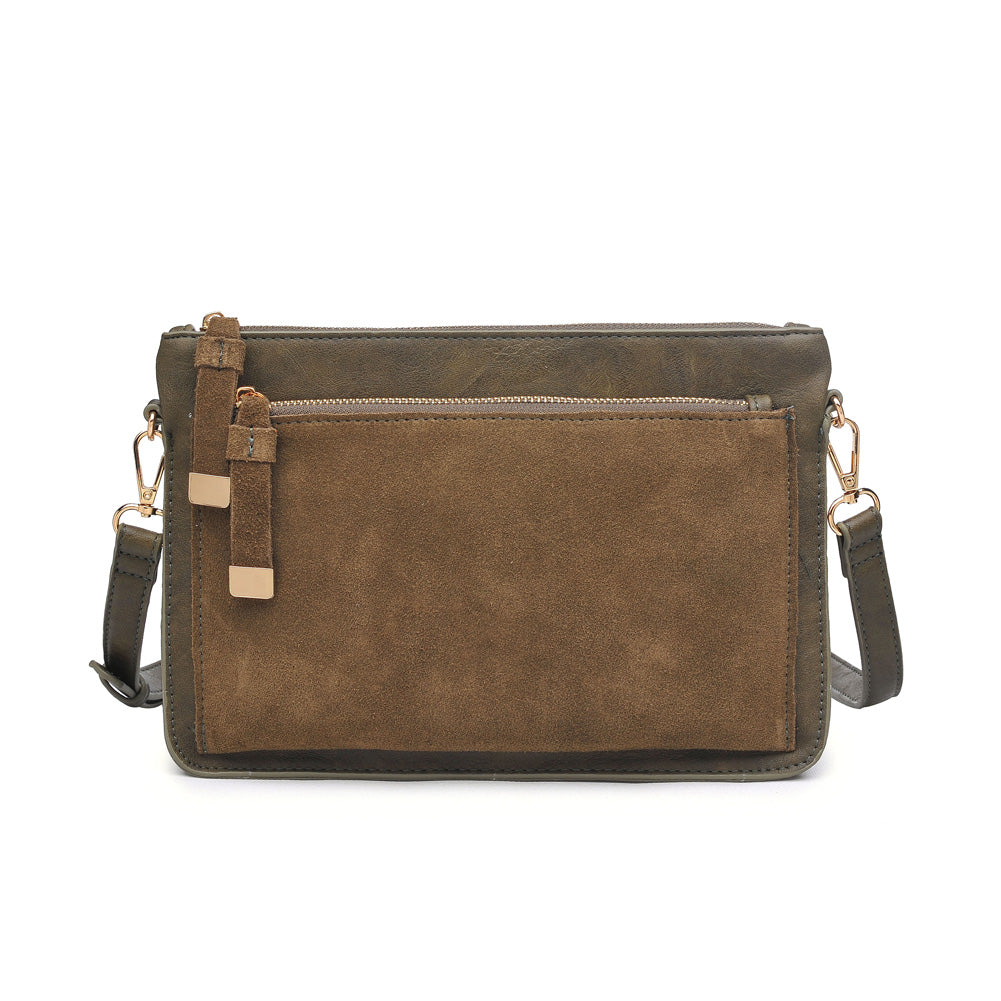 Product Image of Moda Luxe Penny Crossbody 842017107620 View 1 | Olive