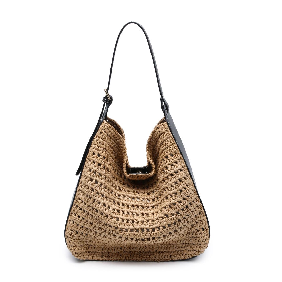 Moda Luxe Savannah Hobo 842017138136 View 5 | Black Natural