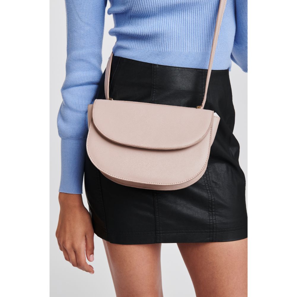 Woman wearing Blush Moda Luxe Roux Crossbody 842017113300 View 2 | Blush