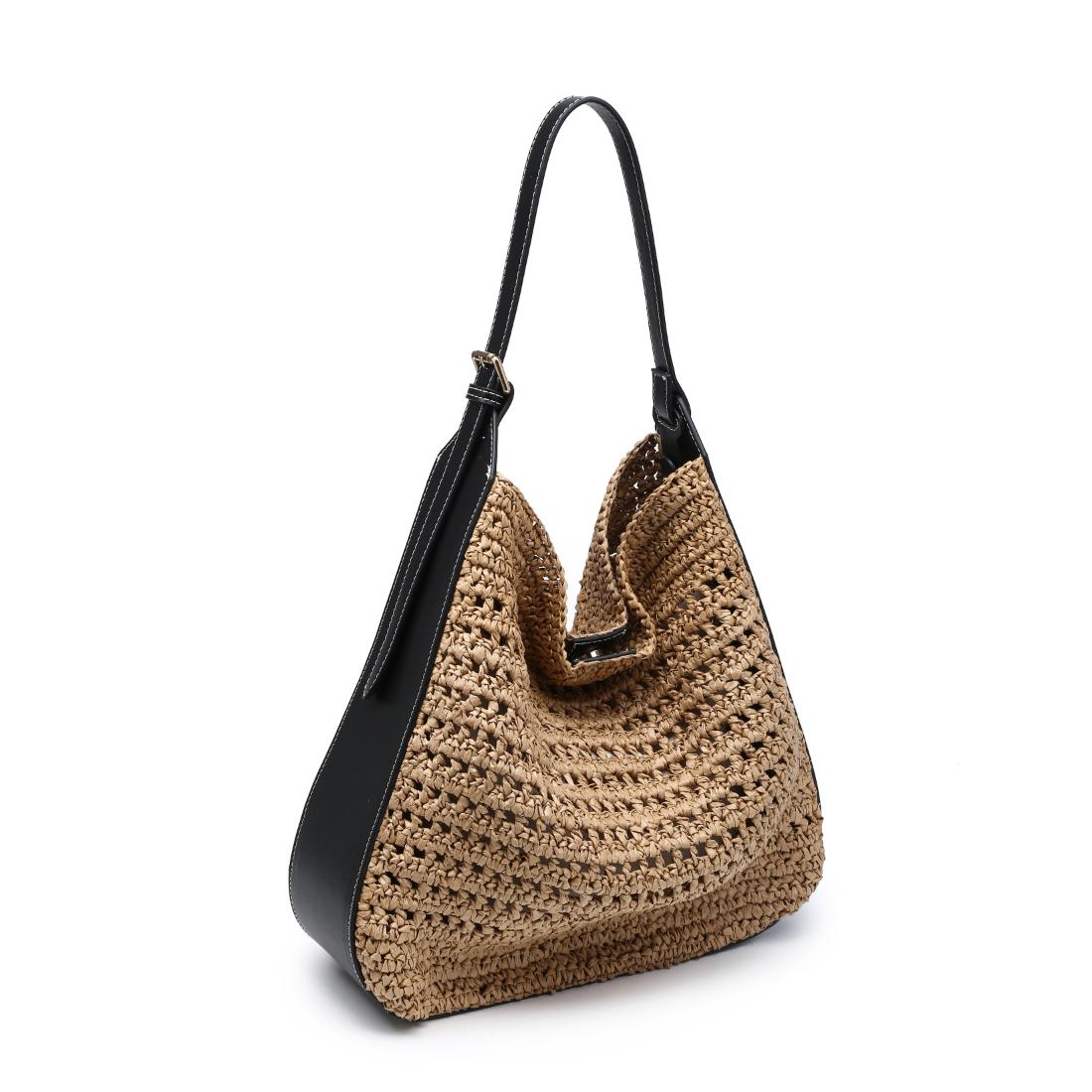 Moda Luxe Savannah Hobo 842017138136 View 6 | Black Natural