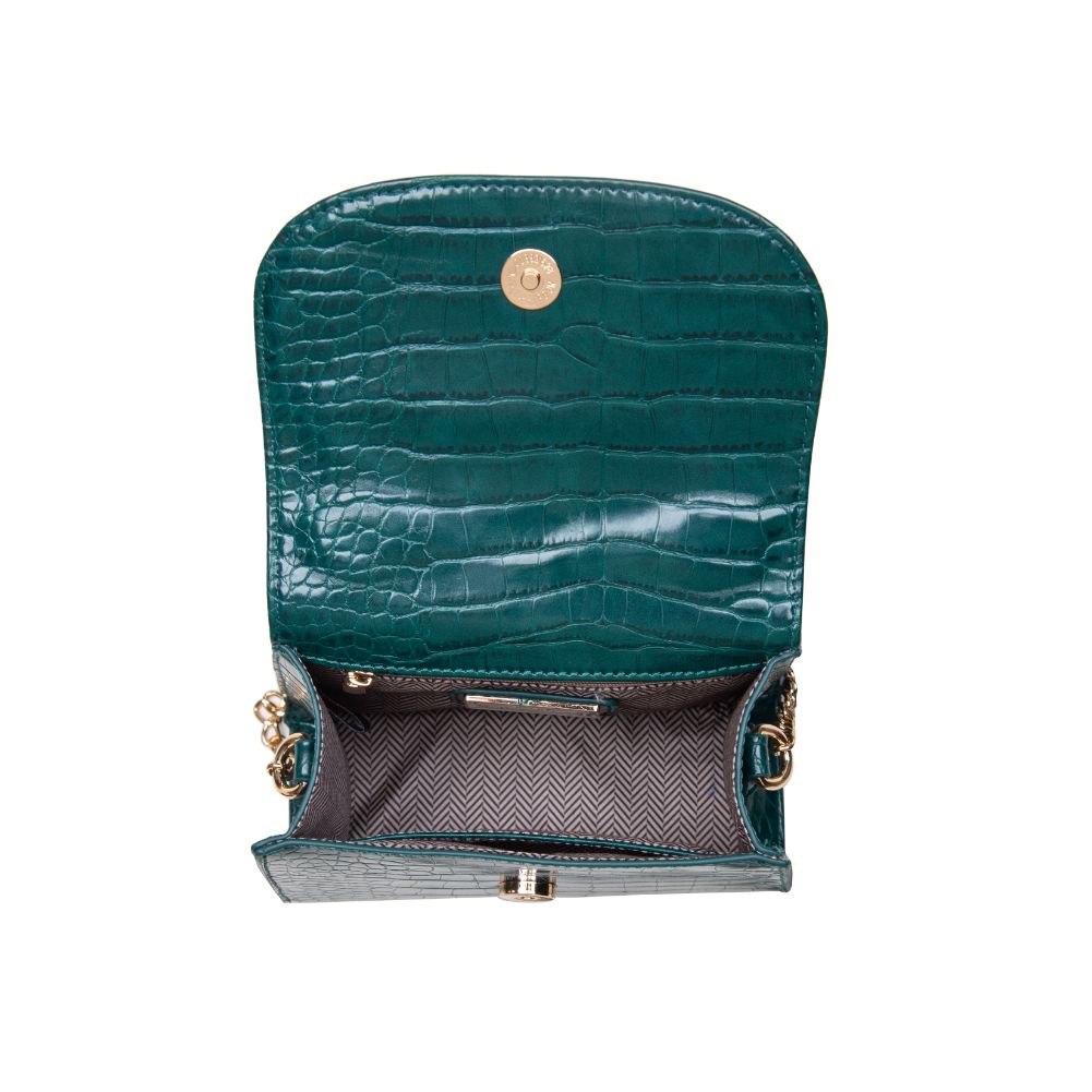 Product Image of Moda Luxe Talia Clutch 842017122876 View 4 | Emerald