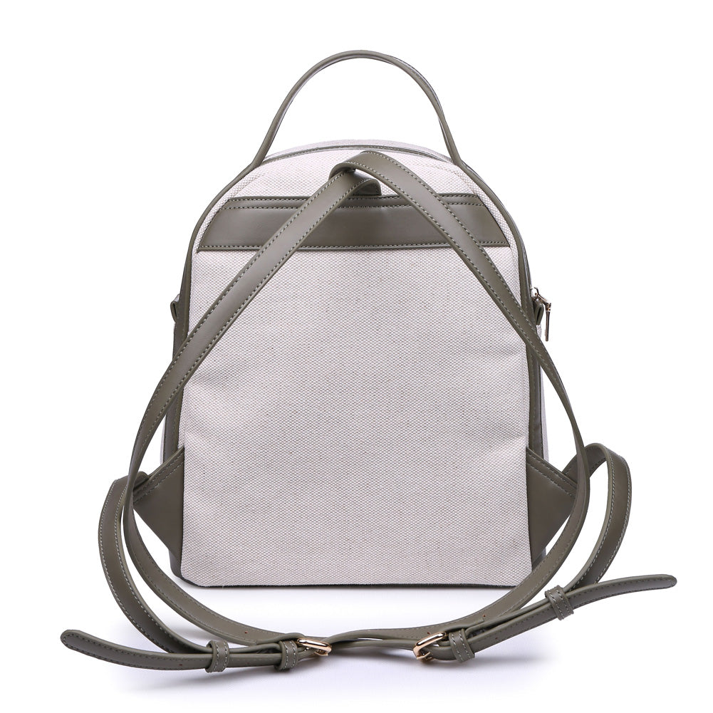 Product Image of Moda Luxe Sawyer Backpack 842017112136 View 3 | Sage