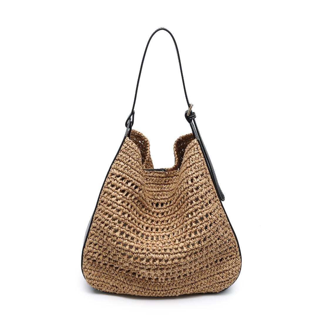 Moda Luxe Savannah Hobo 842017138136 View 7 | Black Natural