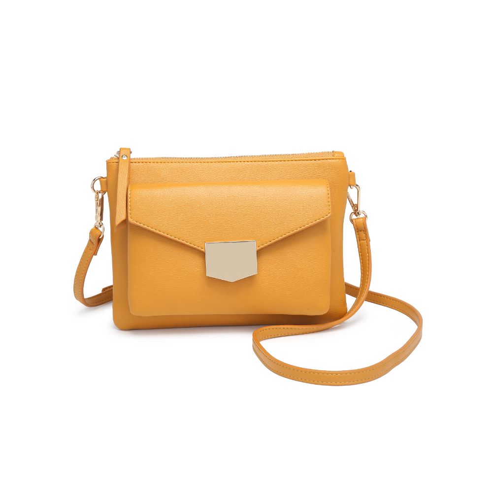 Product Image of Moda Luxe Amari Crossbody 842017128434 View 5 | Mustard