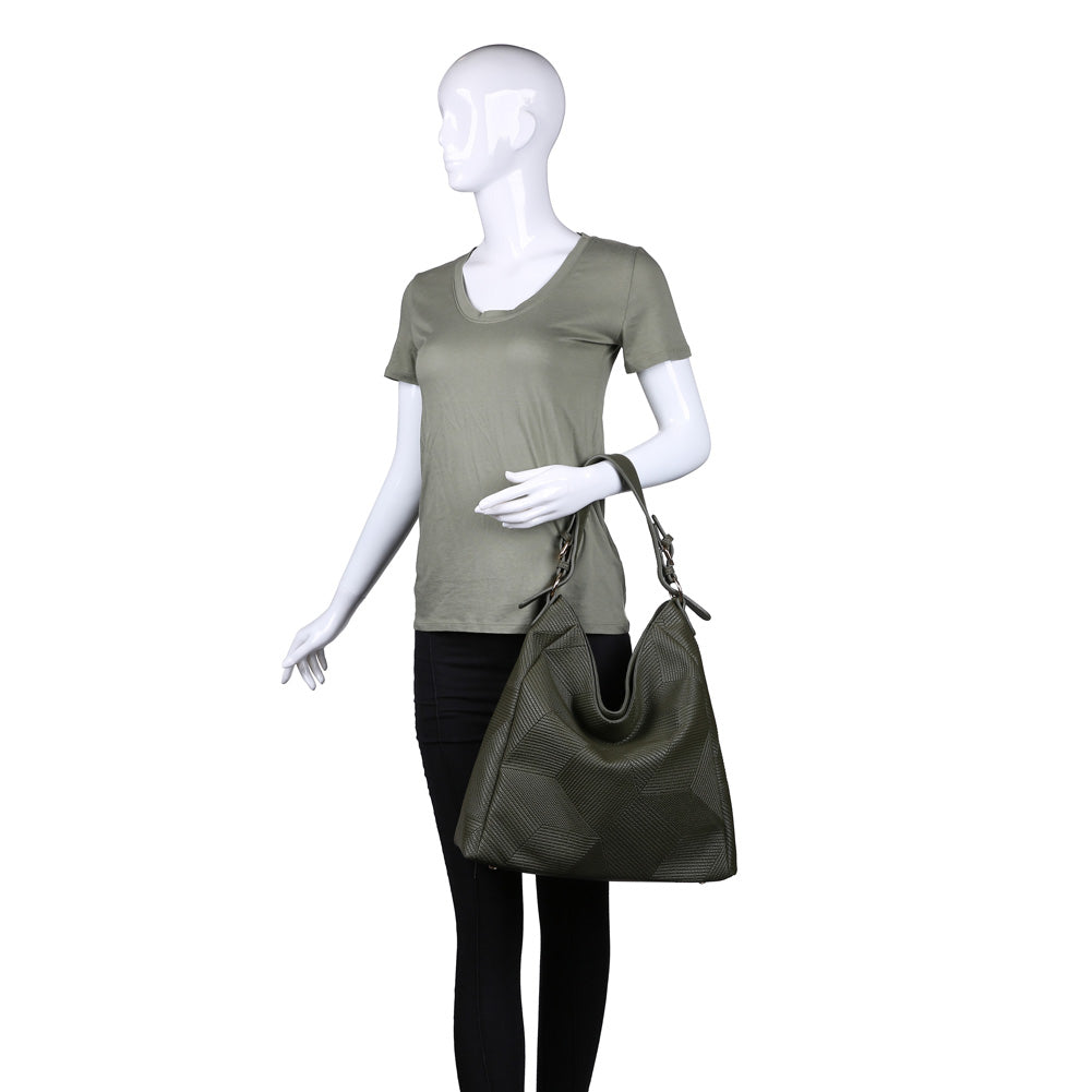 Product Image of Moda Luxe Tatiana Hobo 842017116981 View 5 | Olive