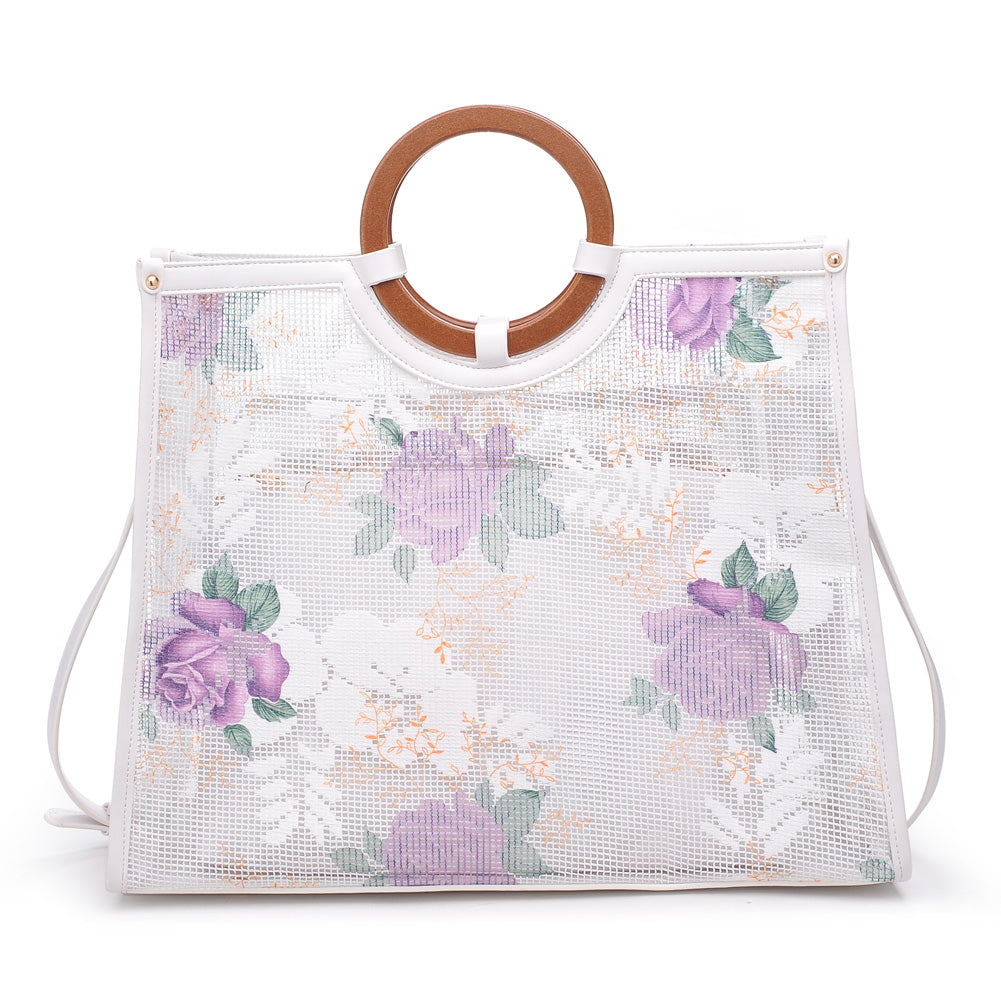 Product Image of Moda Luxe Karma Top Handle 842017118855 View 7 | White