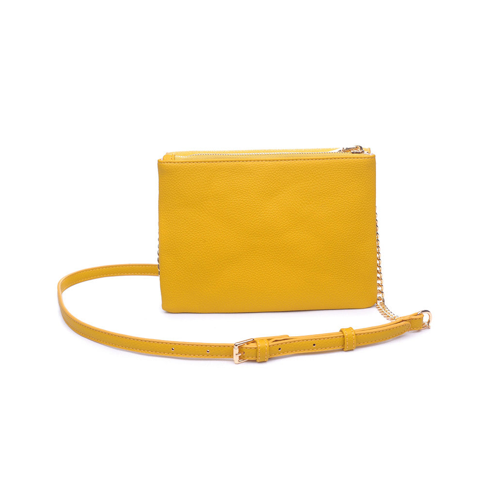 Product Image of Moda Luxe Fate Crossbody 842017111610 View 7 | Mustard