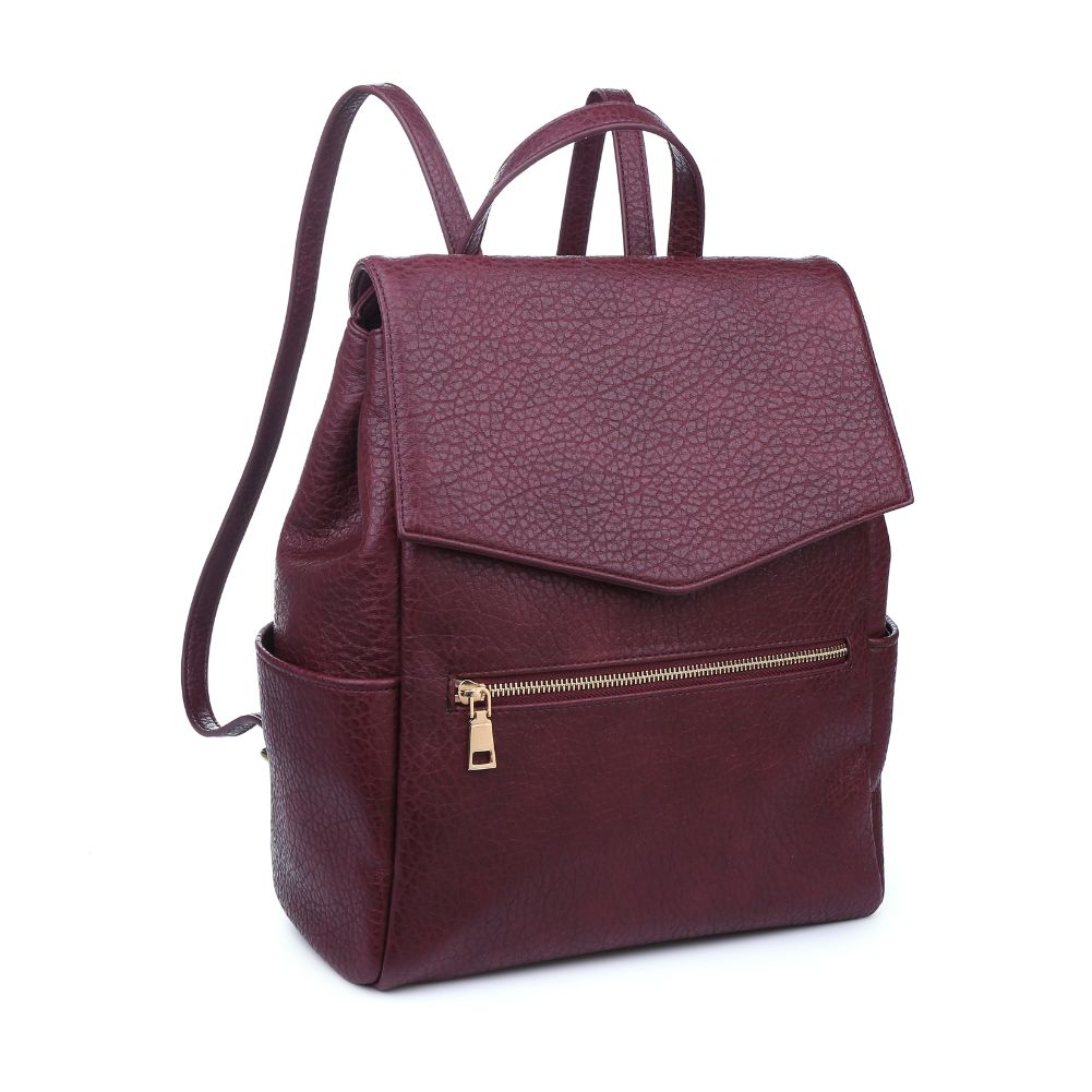Product Image of Moda Luxe Bo Backpack 842017121879 View 2 | Burgundy