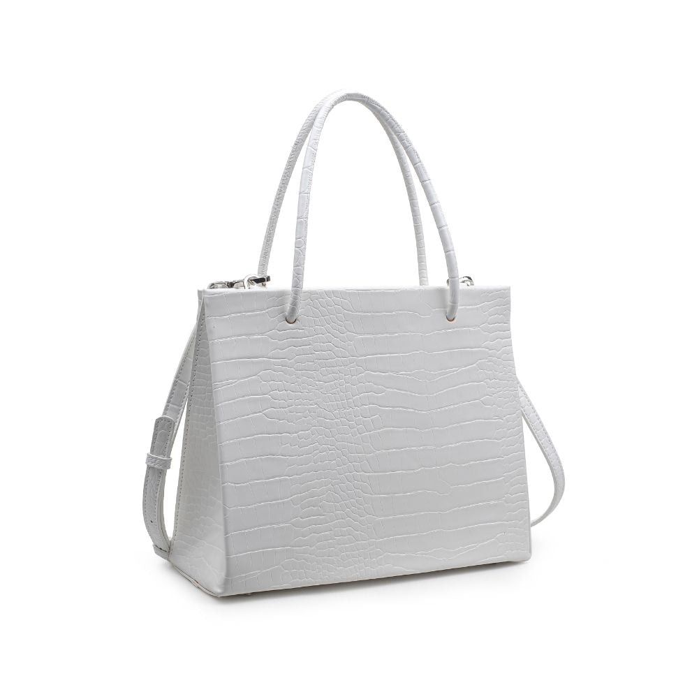 Product Image of Moda Luxe Pierce Mini Tote 842017125075 View 6 | White