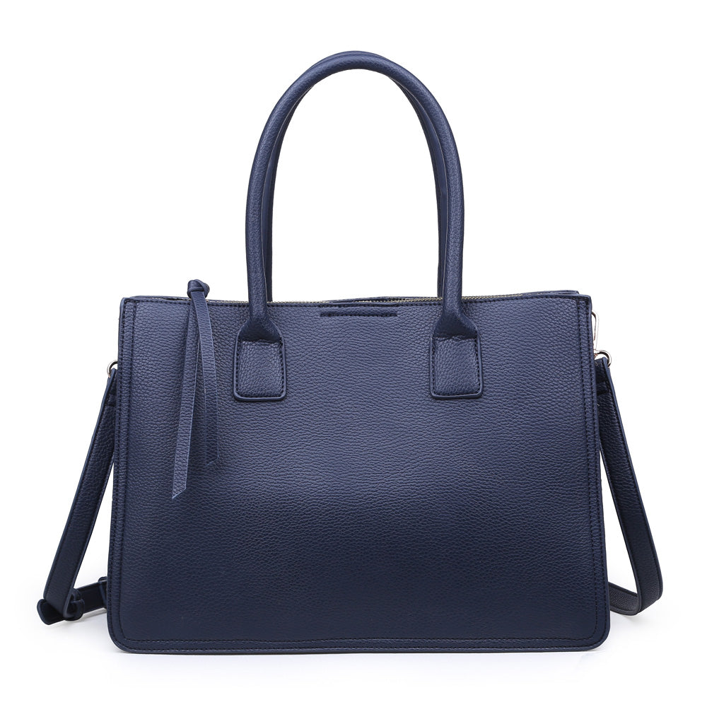 Product Image of Moda Luxe Amanda Satchel 842017116387 View 1 | Midnight Blue