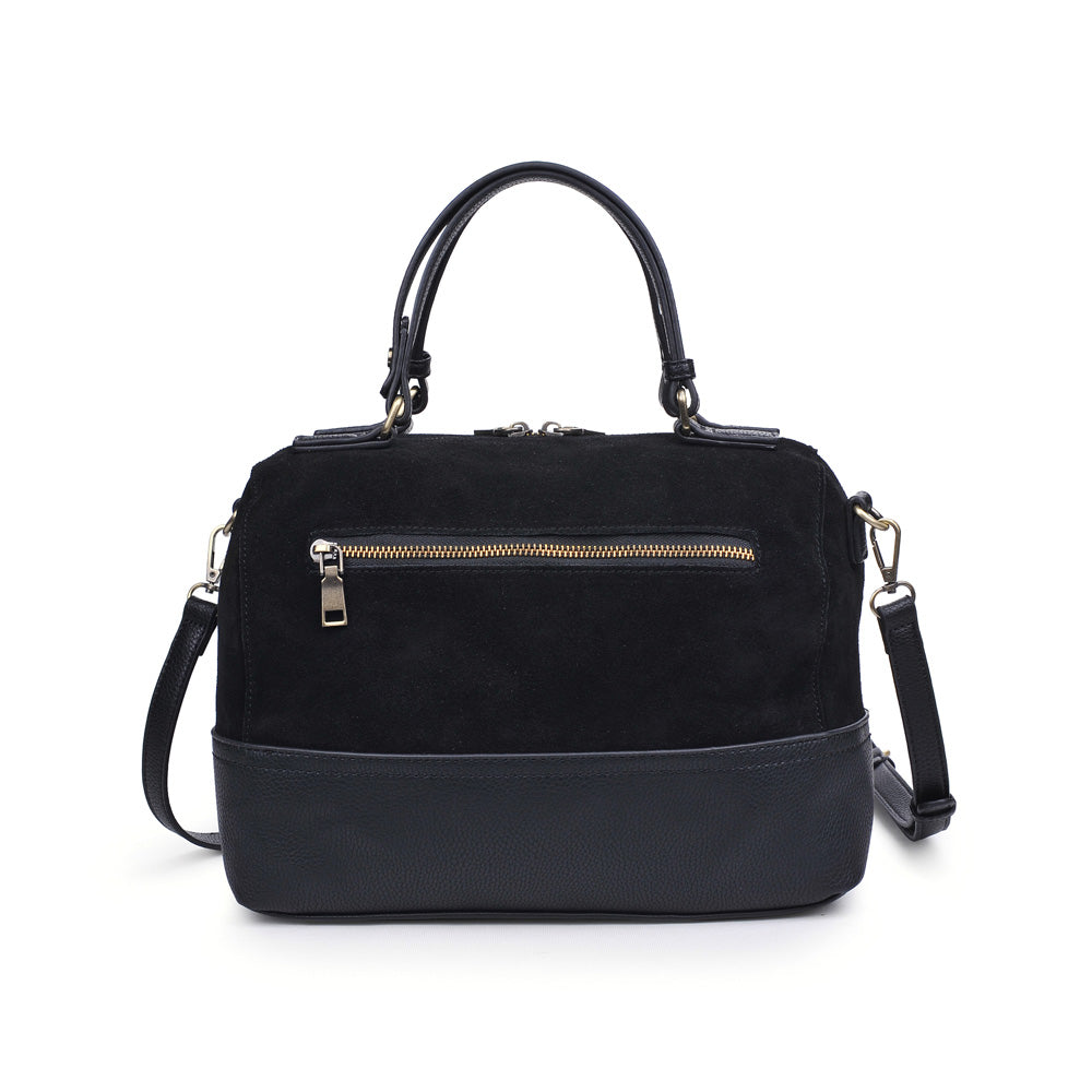 Product Image of Moda Luxe Matilda Satchel 842017118923 View 7 | Black
