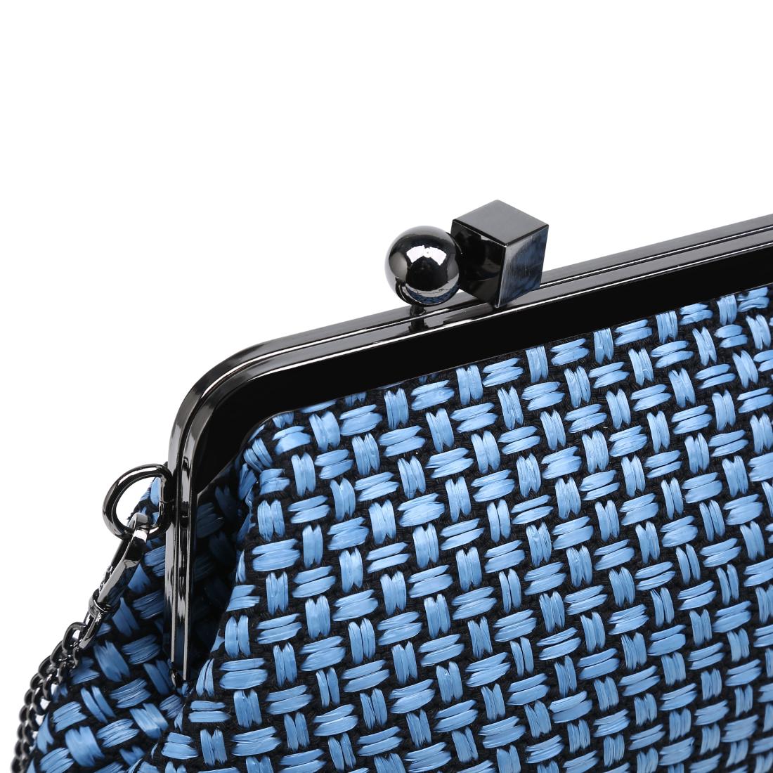 Moda Luxe Bianca Clutch 842017141464 View 8 | Denim Black