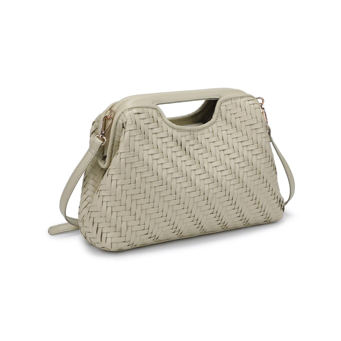 Woman wearing Sage Moda Luxe Amara Crossbody 842017138129 View 6 | Sage