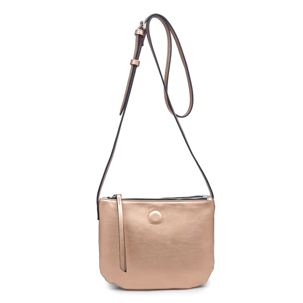 Product Image of Moda Luxe Adele Crossbody 842017113881 View 1 | Rose Gold
