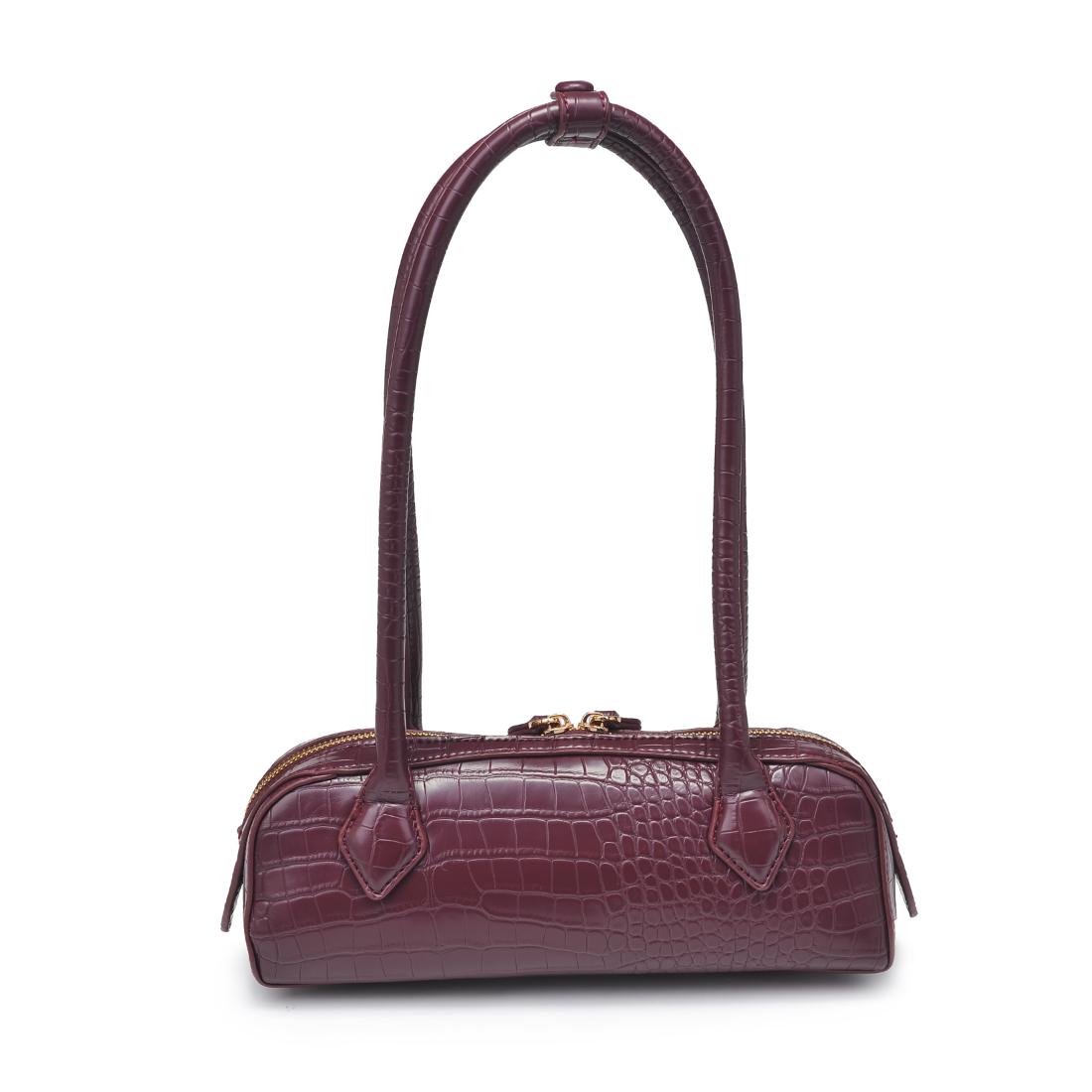Product Image of Moda Luxe Lola Shoulder Bag 842017139232 View 3 | Burgundy