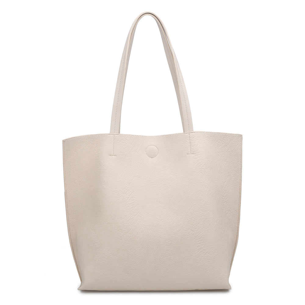 Product Image of Moda Luxe Odyssey Tote 842017112174 View 3 | Cream