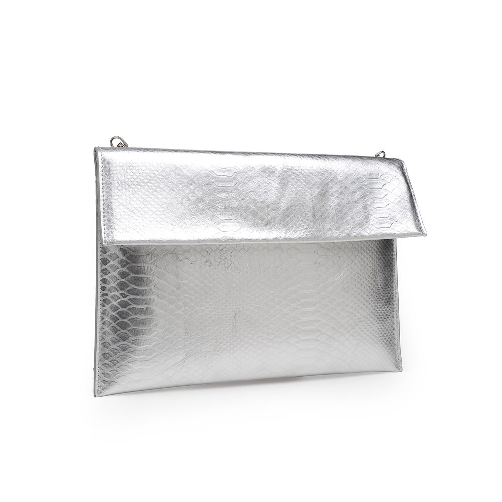 Product Image of Sol and Selene Molly Clutch 842017118077 View 2 | Silver
