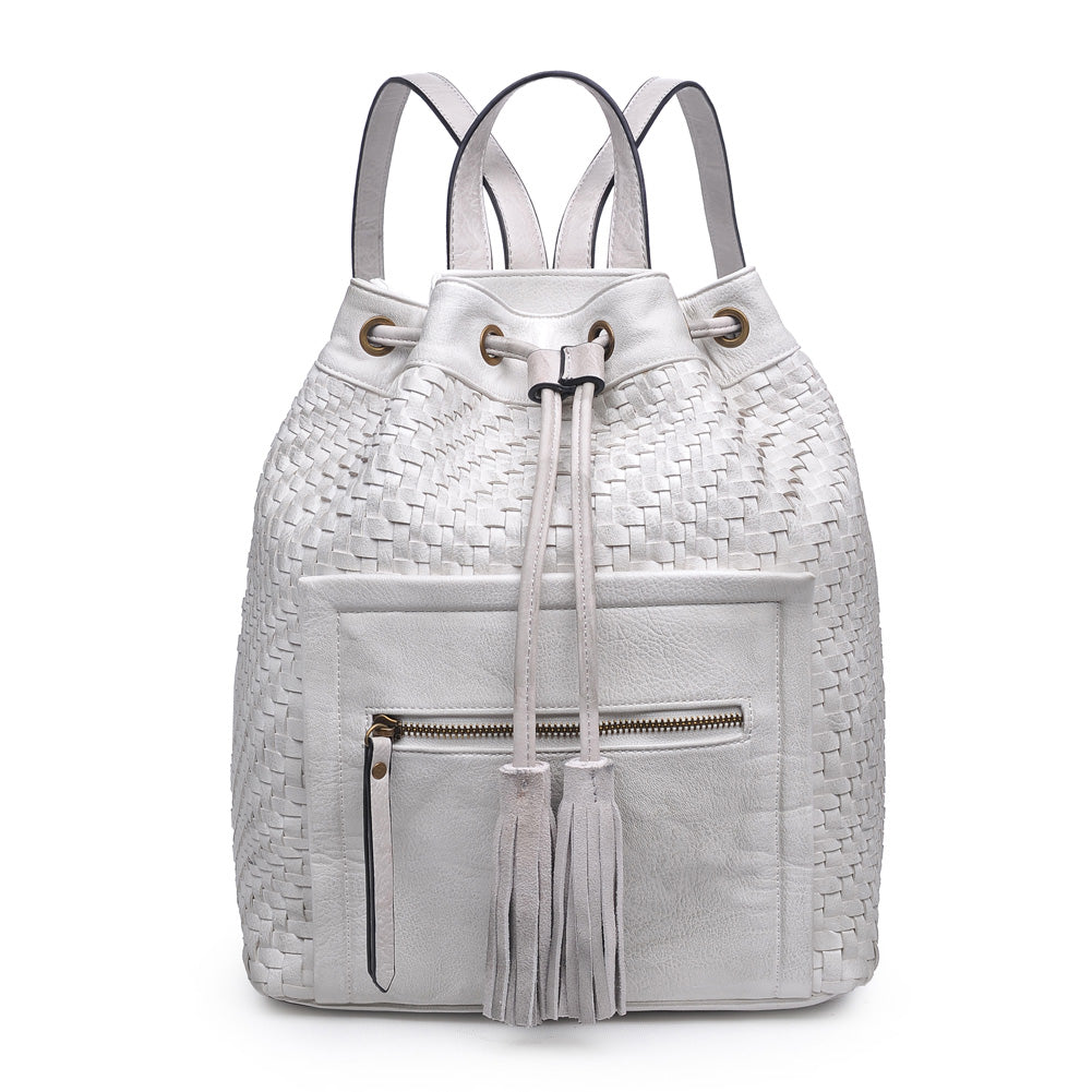 Product Image of Moda Luxe Maria Backpack 842017118398 View 1 | White
