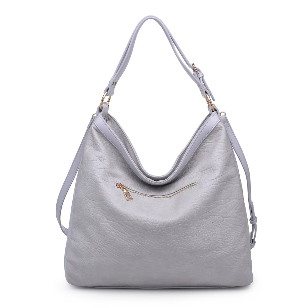 Product Image of Moda Luxe Raena Hobo 842017118251 View 3 | Grey