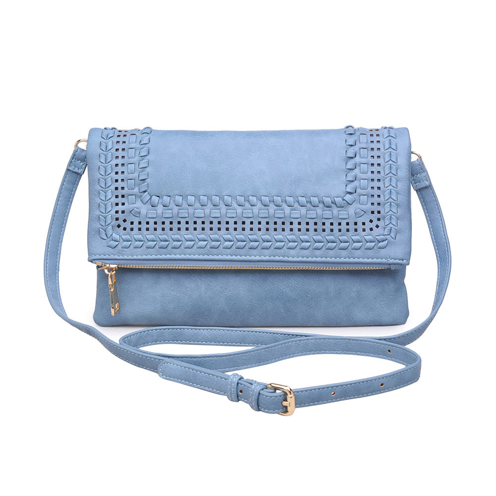 Product Image of Moda Luxe Paisley Crossbody 842017104353 View 1 | Cornflower Blue