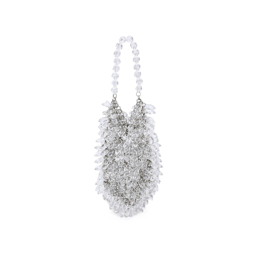 Product Image of Sol and Selene Mariah Evening Bag 842017133414 View 7 | Silver