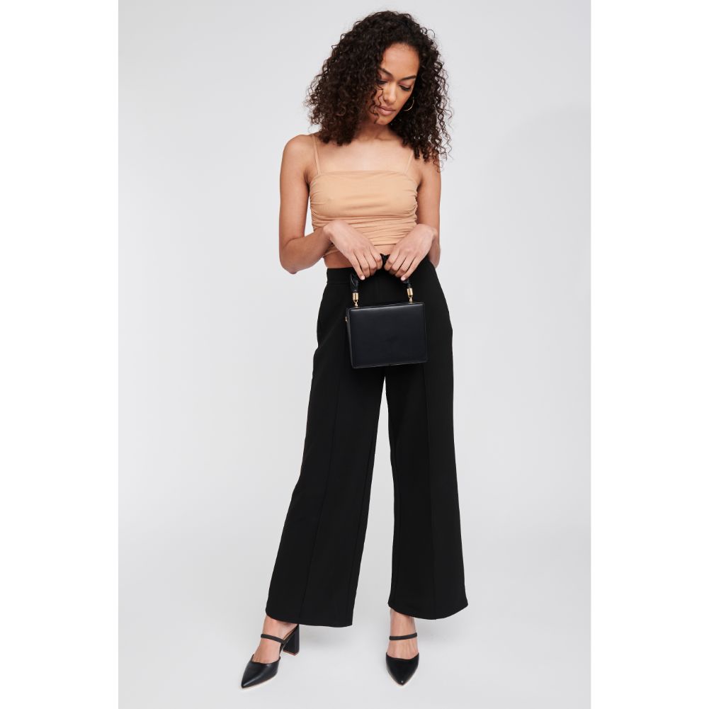 Woman wearing Black Moda Luxe Kaia Crossbody 842017126133 View 2 | Black