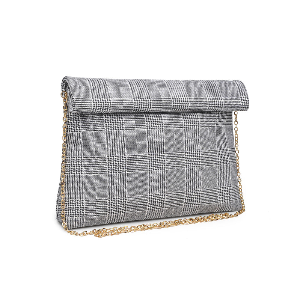 Product Image of Moda Luxe Heather Clutch 842017116646 View 6 | Black