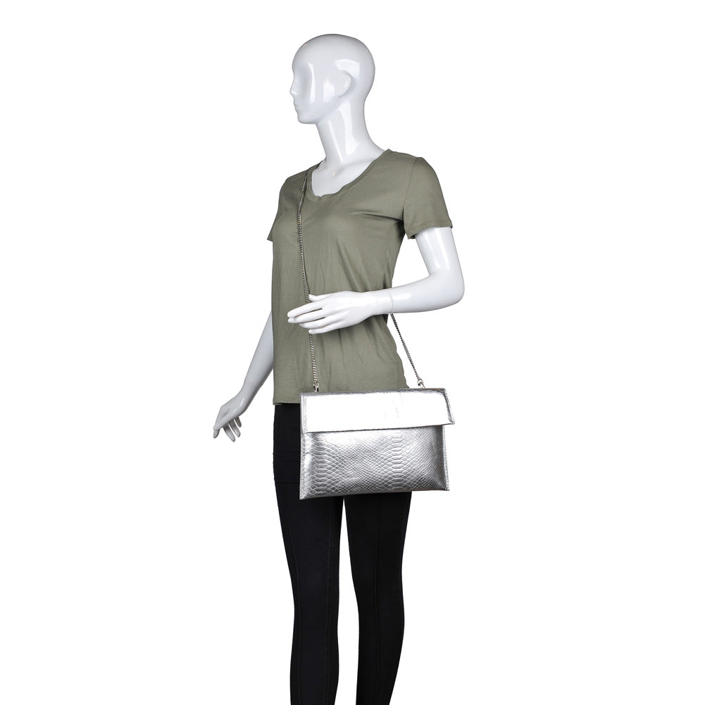 Product Image of Sol and Selene Molly Clutch 842017118077 View 5 | Silver