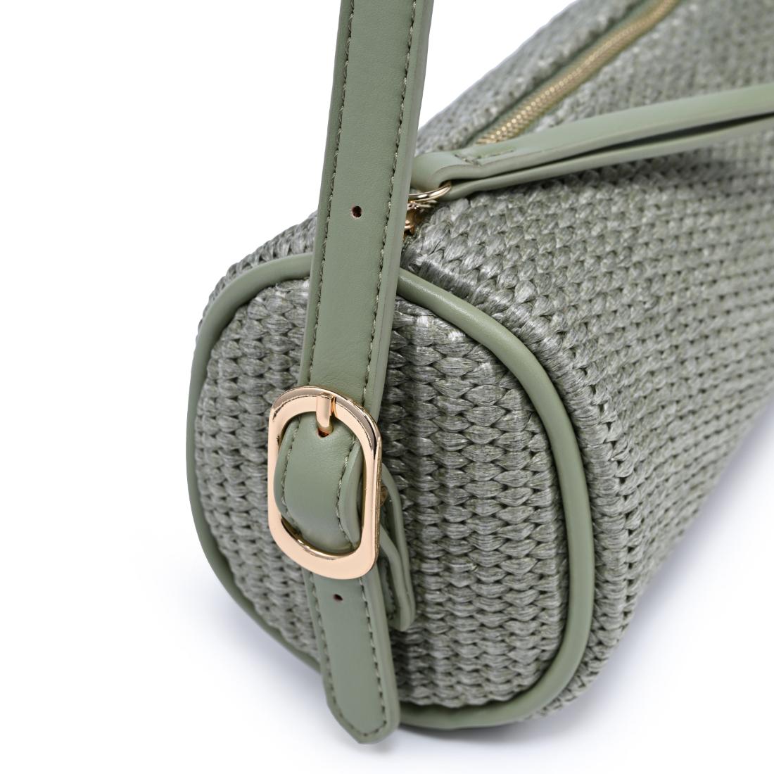 Moda Luxe Mila - Straw Shoulder Bag 842017141686 View 8 | Sage