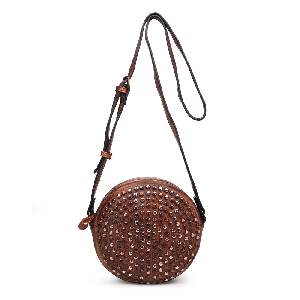 Product Image of Moda Luxe Saint Crossbody 842017117544 View 1 | Cognac
