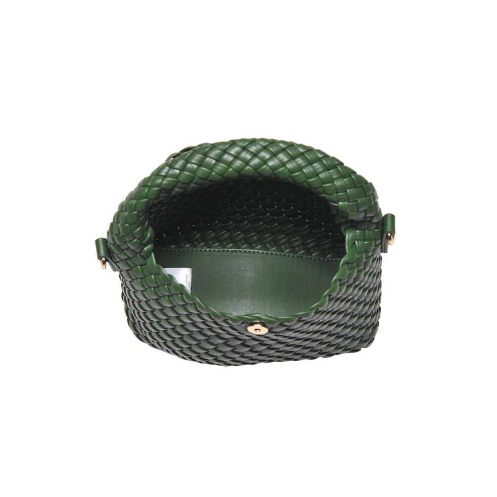 Woman wearing Forest Moda Luxe Jessamine Crossbody 842017135692 View 9 | Forest