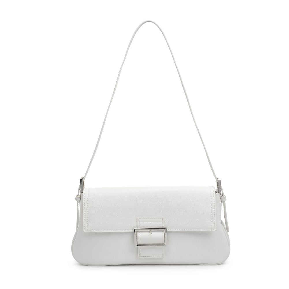 Product Image of Moda Luxe Fia Shoulder Bag 842017132578 View 5 | White
