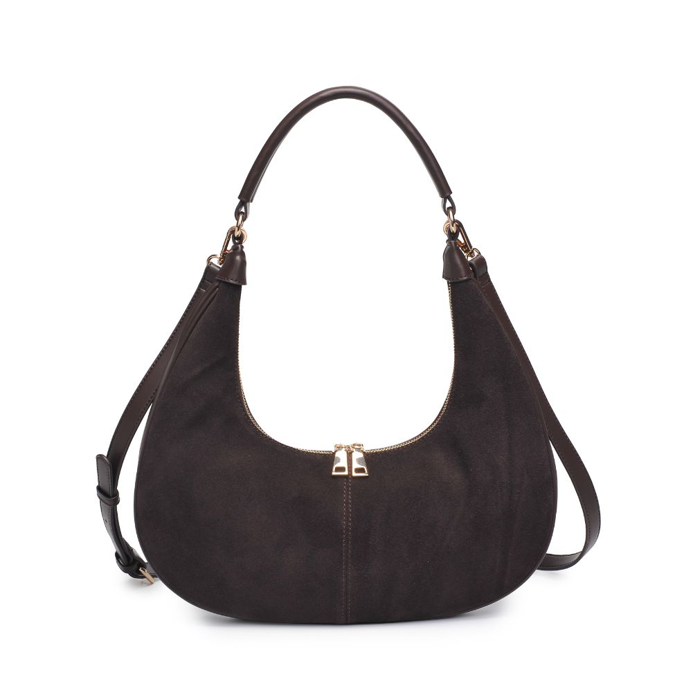 Product Image of Moda Luxe Teresa Shoulder Bag 842017128274 View 5 | Chocolate