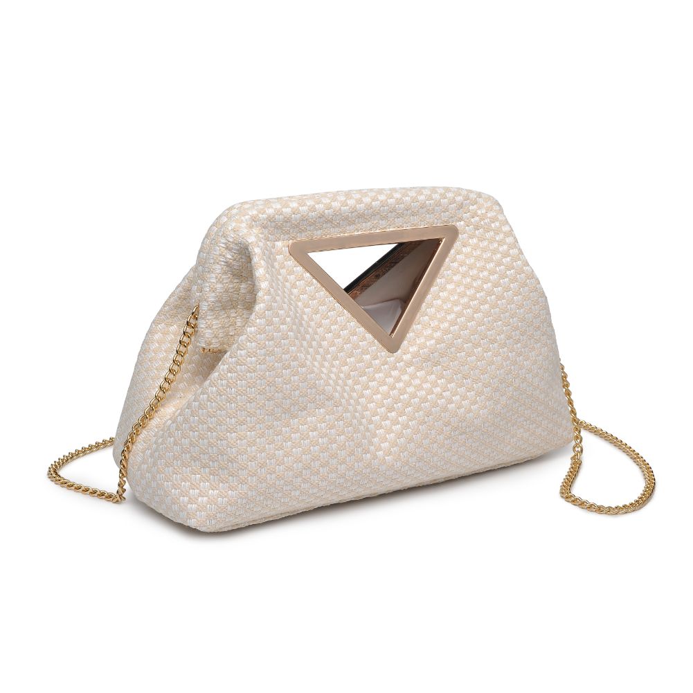 Woman wearing Ivory Moda Luxe Kelsi Crossbody 842017129332 View 6 | Ivory