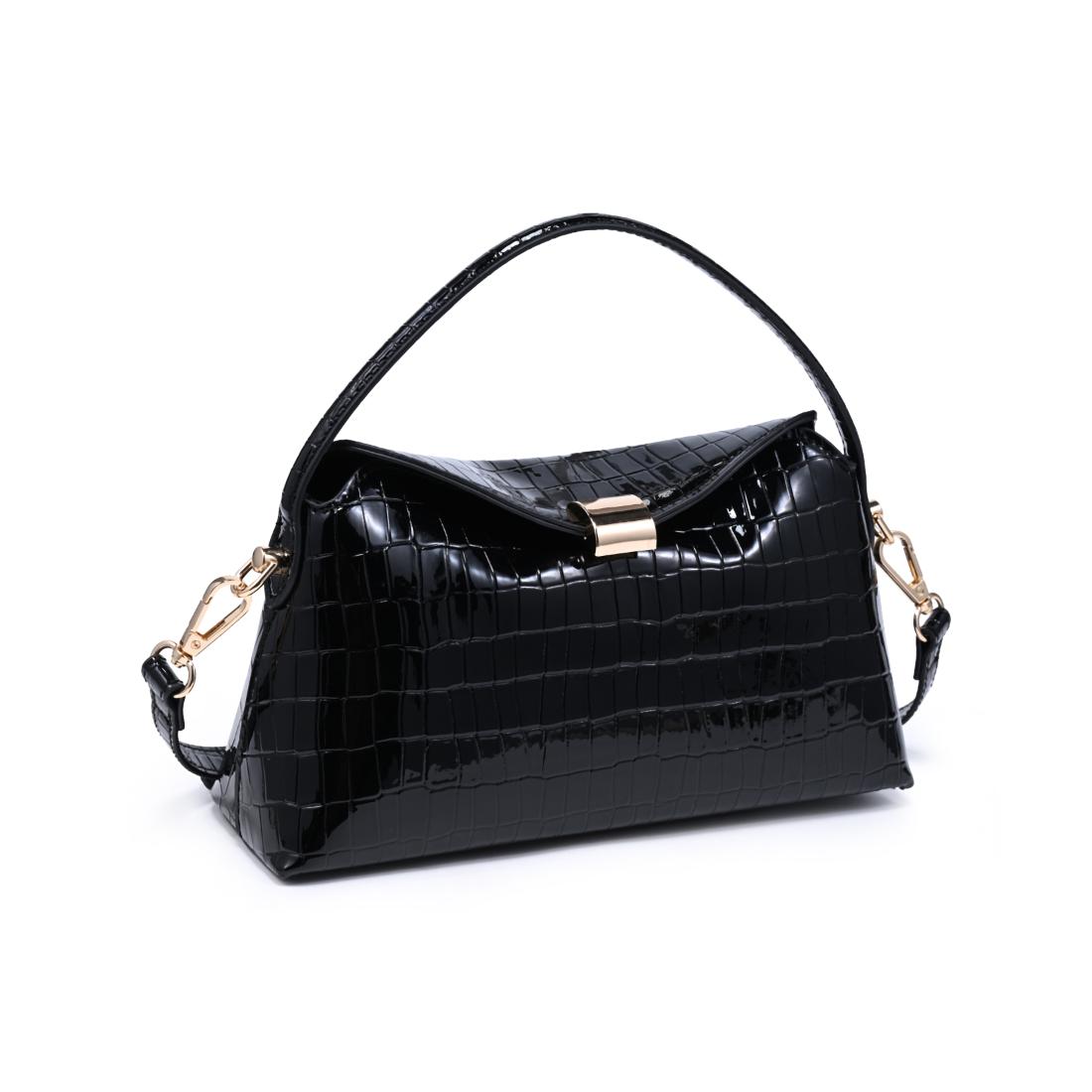 Moda Luxe Katerina - Croco Crossbody 842017143154 View 2 | Black