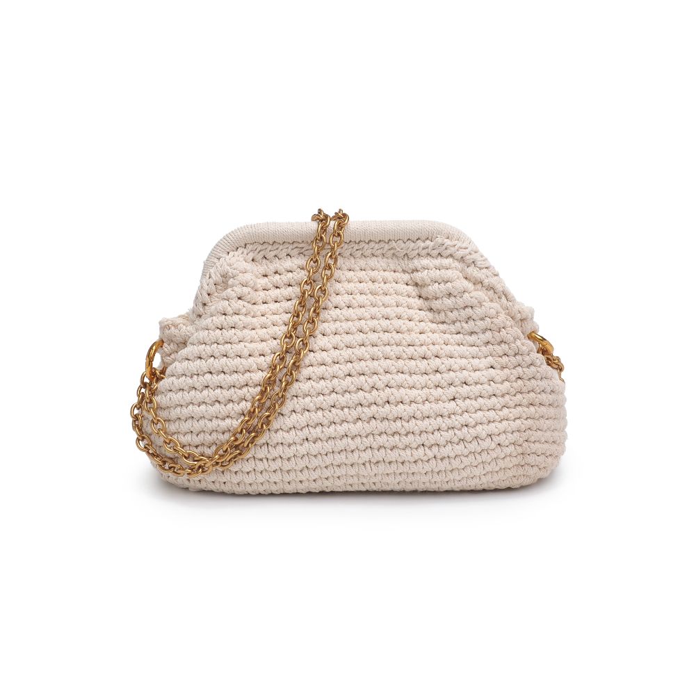 Woman wearing White Moda Luxe Christabel Crossbody 842017131076 View 6 | White
