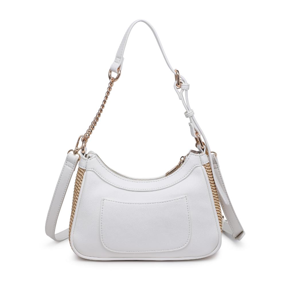 Product Image of Product Image of Moda Luxe Ritzy Crossbody 842017135173 View 3 | White