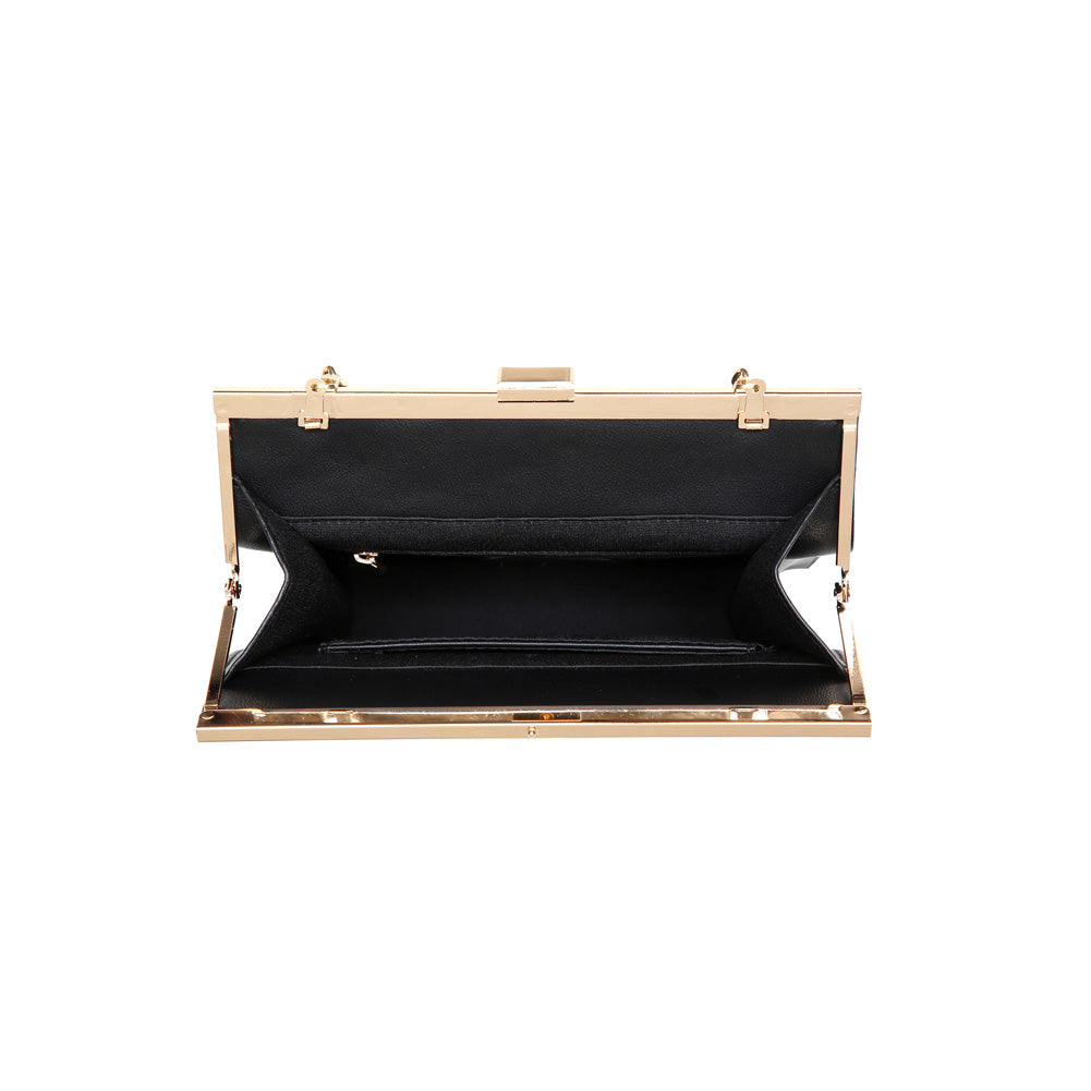 Product Image of Moda Luxe Anastasia Clutch 842017116509 View 4 | Black