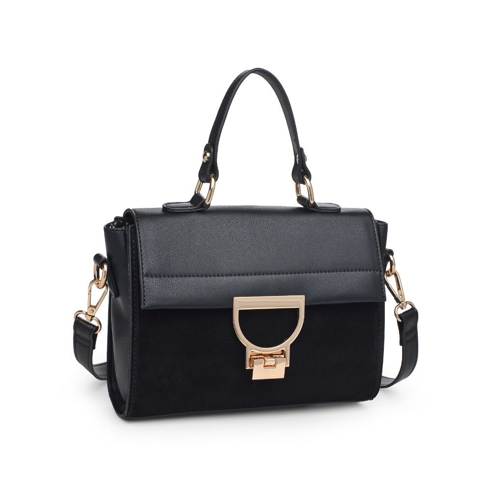 Product Image of Moda Luxe Brynn Satchel 842017120773 View 6 | Black